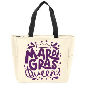 Mardi Gras Queen Celebration Zip Tote Bag