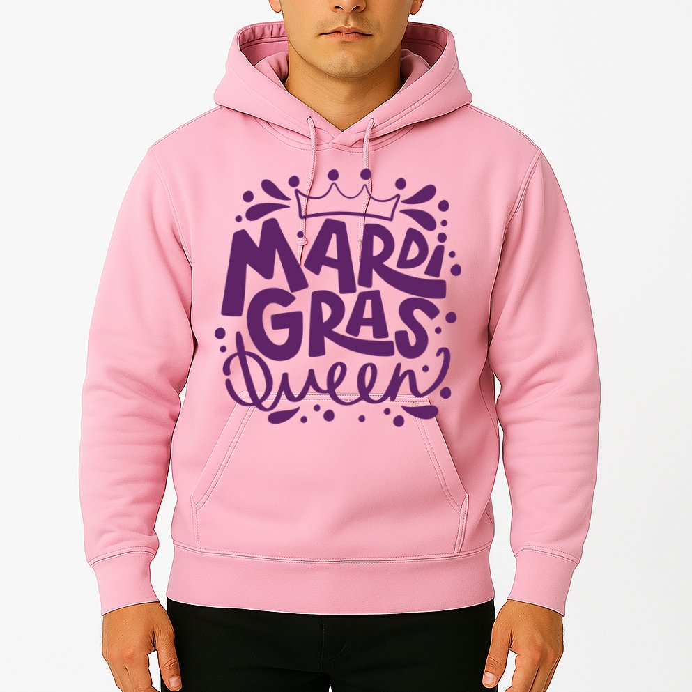 Mardi Gras Queen Celebration Hoodie