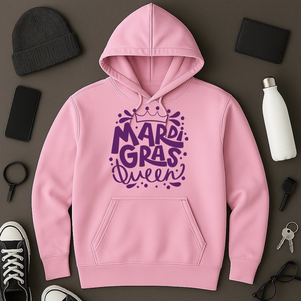 Mardi Gras Queen Celebration Hoodie
