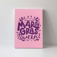 Mardi Gras Queen Celebration Canvas