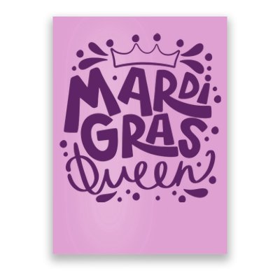 Mardi Gras Queen Celebration Poster