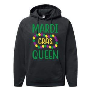 Mardi Gras Queen Performance Fleece Hoodie