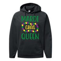 Mardi Gras Queen Performance Fleece Hoodie