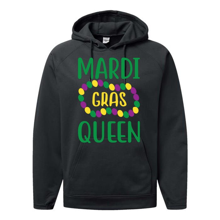 Mardi Gras Queen Performance Fleece Hoodie