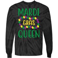 Mardi Gras Queen Tie-Dye Long Sleeve Shirt