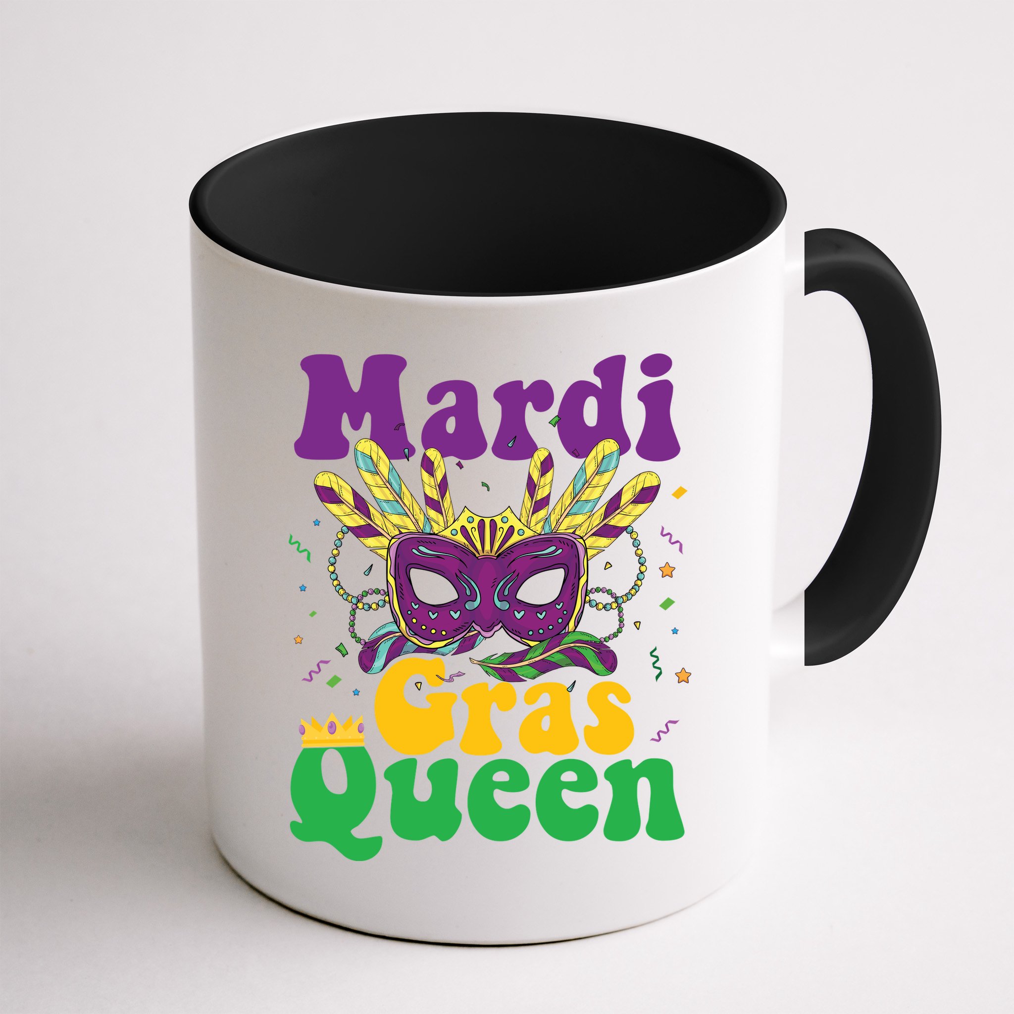 Mardi Gras Queen Funny Costume Mardi Gras Mug