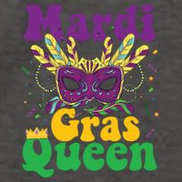 Mardi Gras Queen Funny Costume Mardi Gras Vector Backpack