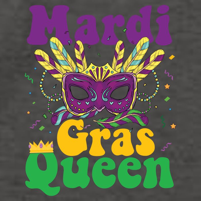 Mardi Gras Queen Funny Costume Mardi Gras Vector Backpack