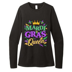 Mardi Gras Queen For New Orleans Carnival Costume Gift Womens CVC Long Sleeve Shirt