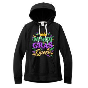 Mardi Gras Queen For New Orleans Carnival Costume Gift Women's Fleece Hoodie