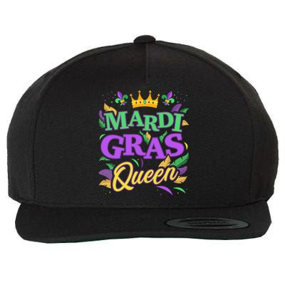 Mardi Gras Queen For New Orleans Carnival Costume Gift Wool Snapback Cap