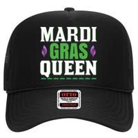 Mardi Gras Queen High Crown Mesh Back Trucker Hat