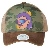 Mullet Guy Retro Legacy Tie Dye Trucker Hat
