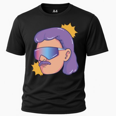 Mullet Guy Retro Performance Shirt