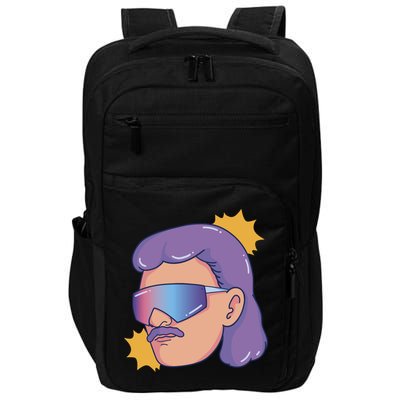 Mullet Guy Retro Impact Tech Backpack