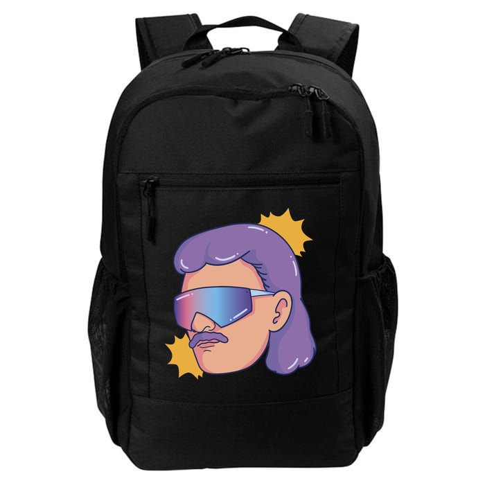 Mullet Guy Retro Backpack