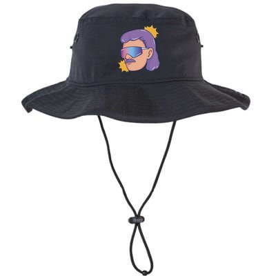 Mullet Guy Retro Bucket Hat