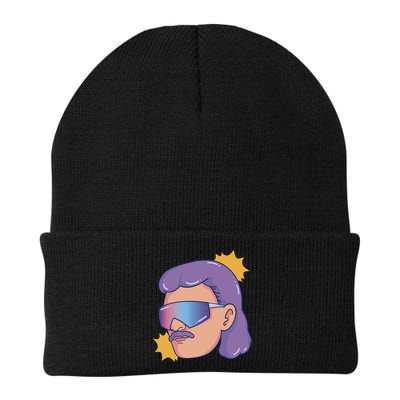 Mullet Guy Retro Beanie
