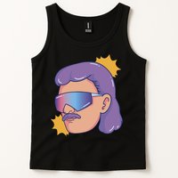 Mullet Guy Retro Tank Top