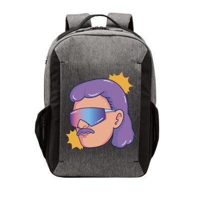 Mullet Guy Retro Vector Backpack