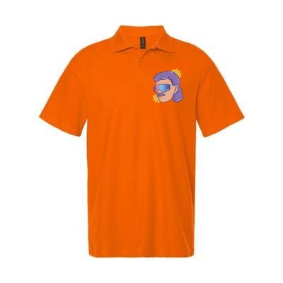 Mullet Guy Retro Polo