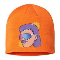 Mullet Guy Retro Sustainable Beanie