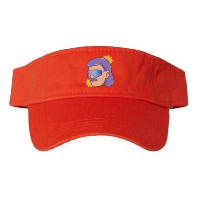 Mullet Guy Retro Visor