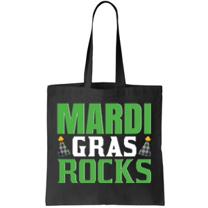 Mardi Gras Rocks Tote Bag