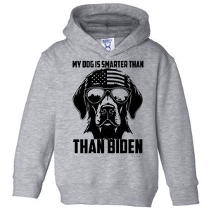 My Golden Retriever Dog Is Smarter Than Your President Biden Toddler Hoodie