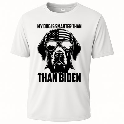 My Golden Retriever Dog Is Smarter Than Your President Biden Performance Shirt