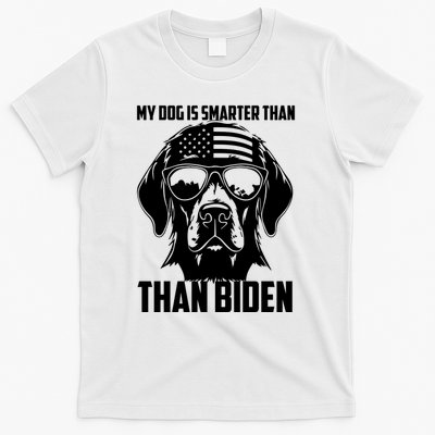 My Golden Retriever Dog Is Smarter Than Your President Biden T-Shirt