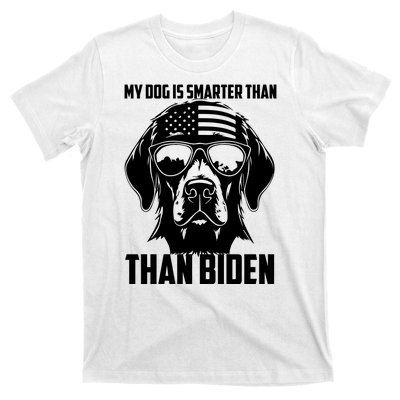 My Golden Retriever Dog Is Smarter Than Your President Biden T-Shirt