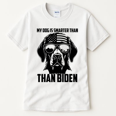 My Golden Retriever Dog Is Smarter Than Your President Biden Tall T-Shirt