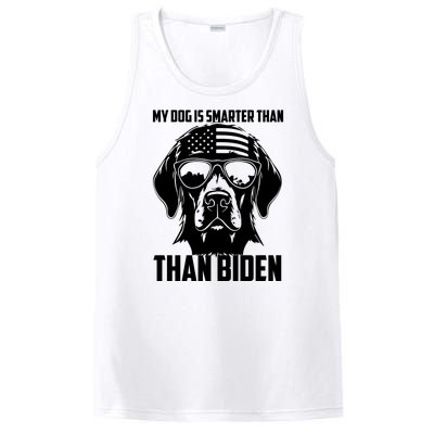 My Golden Retriever Dog Is Smarter Than Your President Biden PosiCharge Competitor Tank