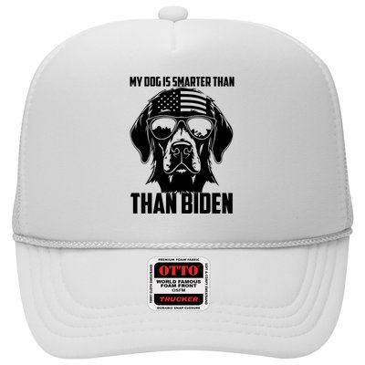 My Golden Retriever Dog Is Smarter Than Your President Biden Trucker Hat