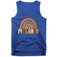 Melanin Gift Rainbow Heart Black Pride Gift Tank Top