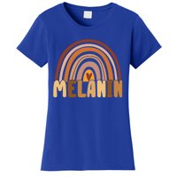 Melanin Gift Rainbow Heart Black Pride Gift Women's T-Shirt