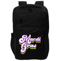 Mardi Gras Retro Festive Celebration Impact Tech Backpack