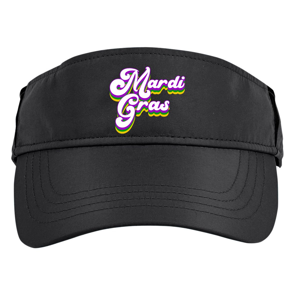 Mardi Gras Retro Festive Celebration Adult Drive Performance Visor