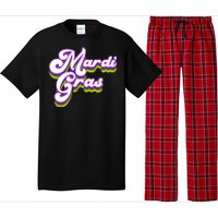 Mardi Gras Retro Festive Celebration Pajama Set