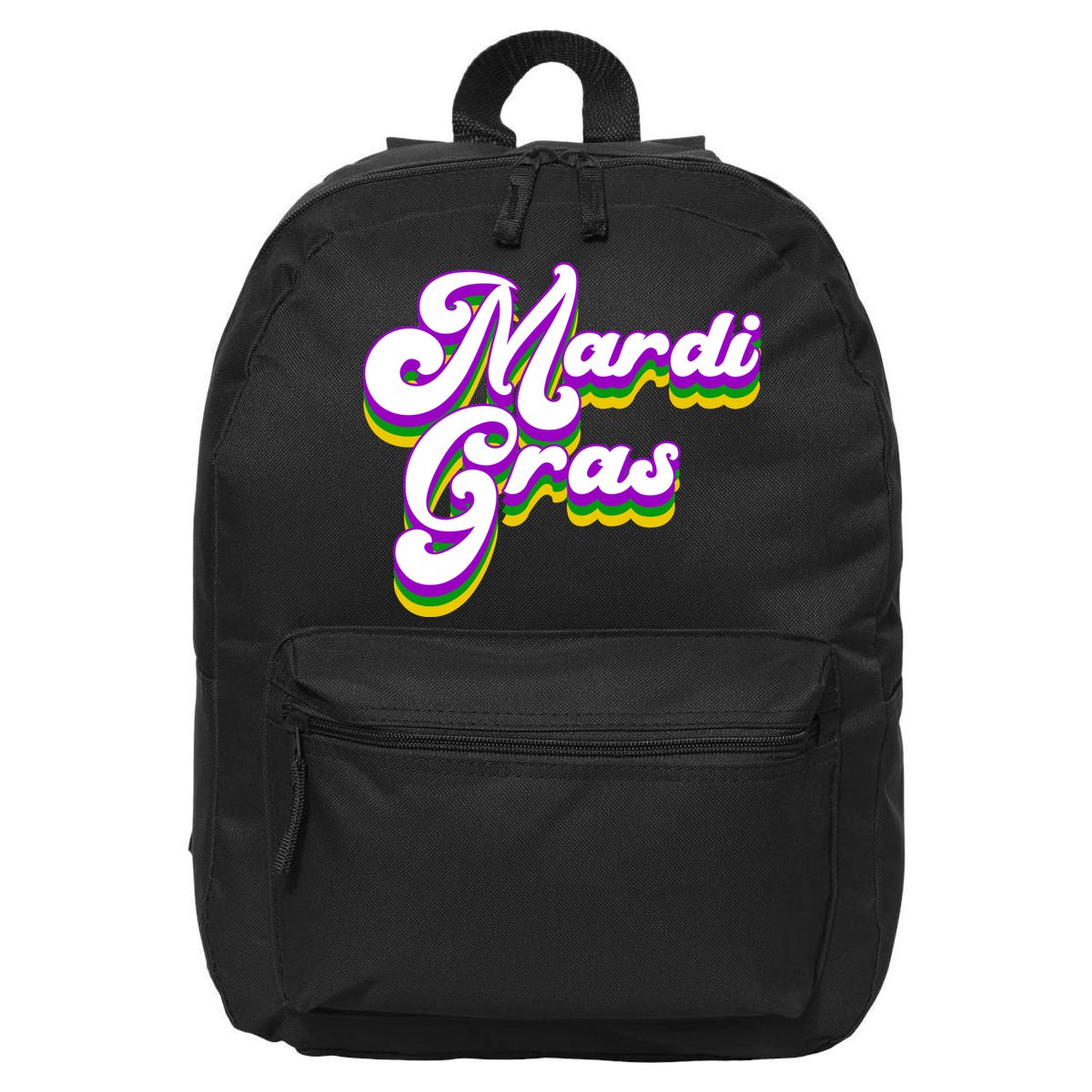 Mardi Gras Retro Festive Celebration 16 in Basic Backpack