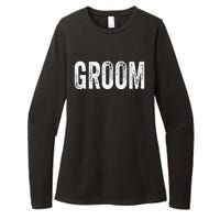 Matching Getting Ready Bride & Groom Wedding Groom Womens CVC Long Sleeve Shirt