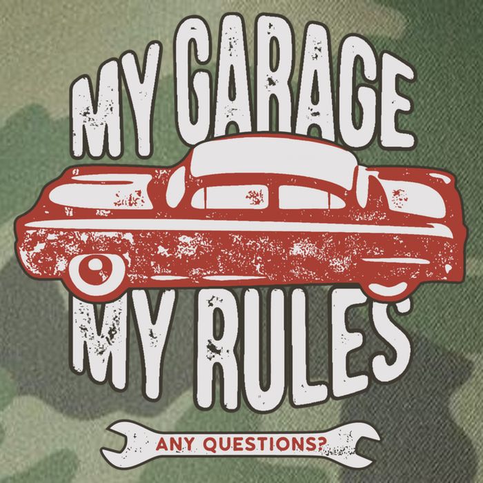 MY GARAGE RULES Legacy Tie Dye Trucker Hat
