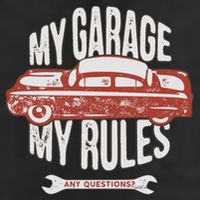 MY GARAGE RULES Cool Comfort Performance Bucket Hat
