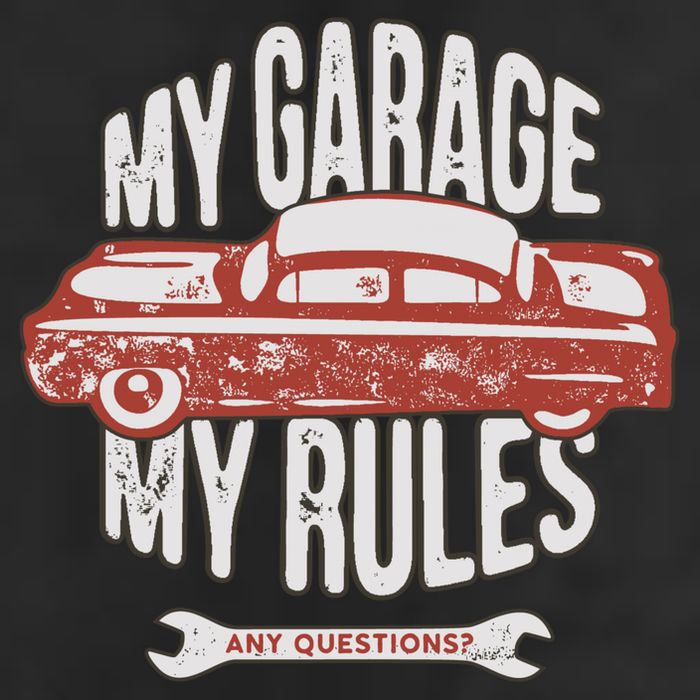 MY GARAGE RULES Cool Comfort Performance Bucket Hat