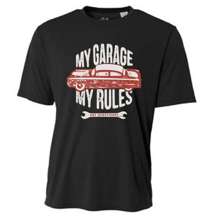 MY GARAGE RULES Cooling Performance Crew T-Shirt