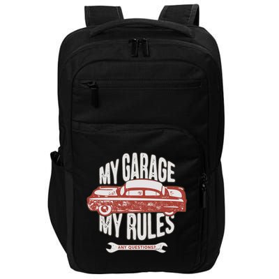 MY GARAGE RULES Impact Tech Backpack