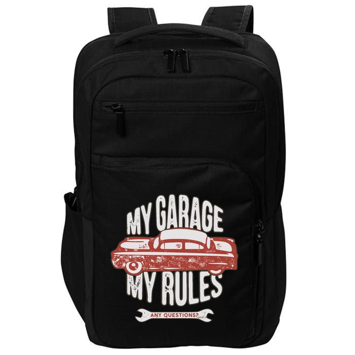 MY GARAGE RULES Impact Tech Backpack