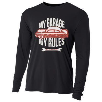 MY GARAGE RULES Cooling Performance Long Sleeve Crew