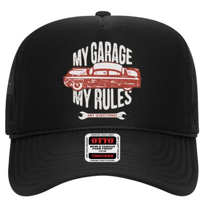 MY GARAGE RULES Trucker Hat